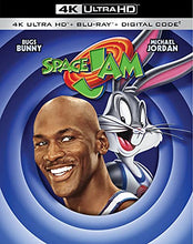 Load image into Gallery viewer, Space Jam 4K Ultra HD Blu-ray cover with Bugs Bunny and Michael Jordan