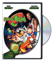Load image into Gallery viewer, Space Jam DVD cover with Bugs Bunny and Michael Jordan