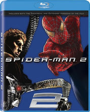 Load image into Gallery viewer, Spider-Man 2 Blu-ray Cover  Tobey Maguire Kirsten Dunst Columbia Pictures