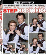 Load image into Gallery viewer, Step Brothers 2008 4K Blu-ray DVD Will Ferrell John C Reilly Adam McKay Comedy