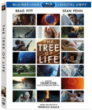 Load image into Gallery viewer, The Tree of Life 2011 Blu-ray DVD Brad Pitt Sean Penn Jessica Chastain Terrence Malick Drama
