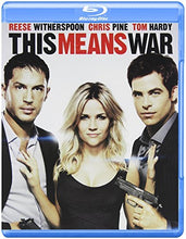 Load image into Gallery viewer, This Means War Blu-ray Reese Witherspoon Chris Pine Tom Hardy