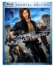 Load image into Gallery viewer, The Three Musketeers DVD/Blu-ray cover, 2011 action-adventure film