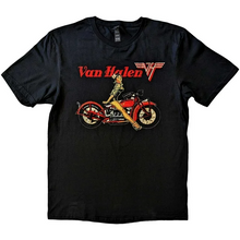 Load image into Gallery viewer, Van Halen Biker Pinup T-Shirt