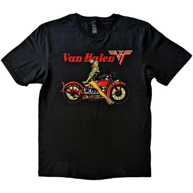 Van Halen Biker Pinup T-Shirt