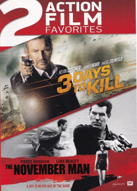2 Action Film Favorites - 3 Days To Kill + The November Man