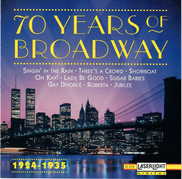 Various - 70 Years of Broadway 1924-1935