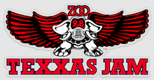 Load image into Gallery viewer, 98 KZEW-FM Texxas Jam Window Sticker