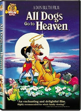 Load image into Gallery viewer, All Dogs Go to Heaven 1989 Blu-ray DVD Don Bluth Burt Reynolds Dom DeLuise Animated Classic