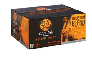 Cafe Ole by H‑E‑B Houston Blend Taste of Texas Medium Roast Single Serve Coffee Cups