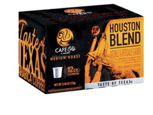 Load image into Gallery viewer, Cafe Ole by H‑E‑B Houston Blend Taste of Texas Medium Roast Single Serve Coffee Cups