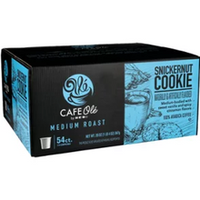 Load image into Gallery viewer, Cafe Ole by H-E-B Snickernut Cookie Medium Roast Single Serve Coffee Cups
