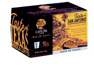 Cafe Ole by H‑E‑B Taste of San Antonio Medium Roast Single Serve Coffee Cups