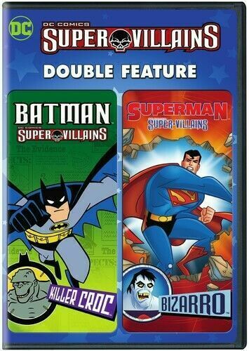 DC Super Villains Double Feature - Batman: Killer Croc/Superman: Bizarro
