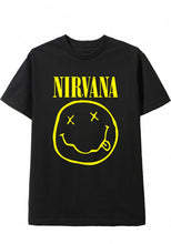 Load image into Gallery viewer, Nirvana Yellow Smiley T-Shirt
