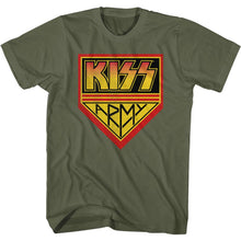 Load image into Gallery viewer, KISS Band Army Logo T-Shirt