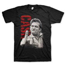Load image into Gallery viewer, Johnny Cash Middle Finger John Marshall T-Shirt